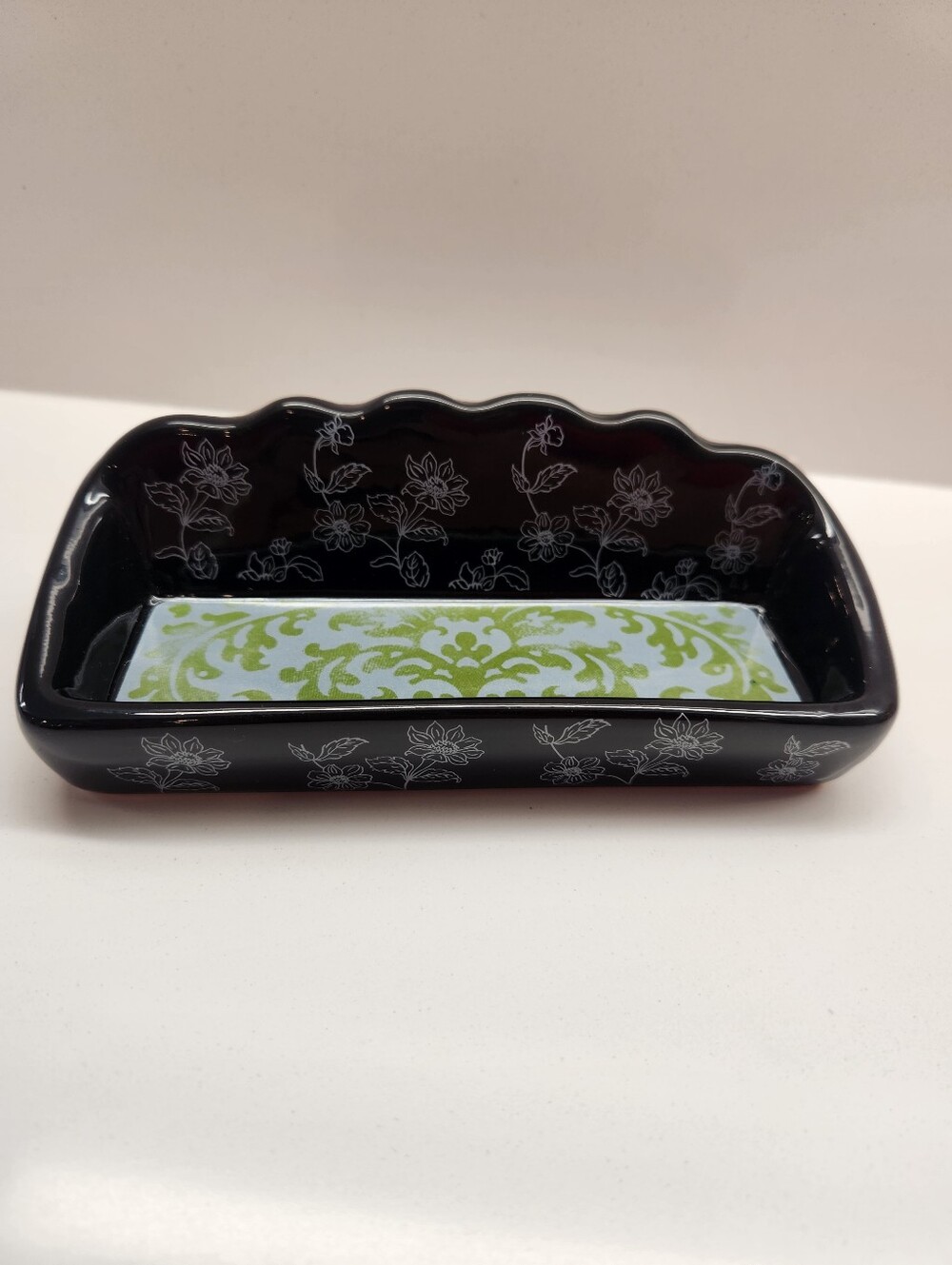 Patricia Brubaker Collectible Butter Dish Trinket Dish Sunglasses Holder